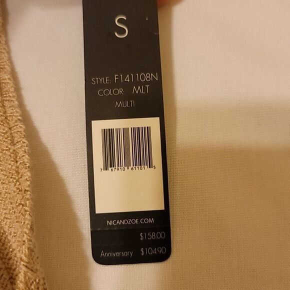 Nic+Zoe multi color sweater. Small - Picture 9 of 9